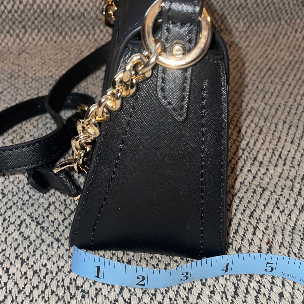 Michael Kors Elegant Black and Gold Crossbody - Picture 10 of 10